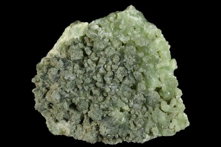 Green Prehnite Crystal Cluster - Morocco #174019